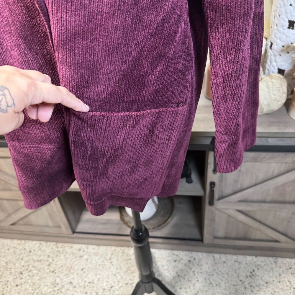 VTG Lauren Ralph Lauren Worsted Wool Corduroy Double Breasted Blazer L/XL Crest - Picture 5 of 12